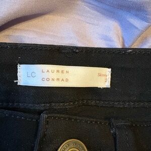LC Lauren Conrad Black Skinny Jeans